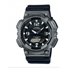 Casio AQS-810W-1A4 Ana-digi 100m Original + Caixa de Presente Casio AQS810